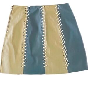 Miami Francesca's Faux Leather Mini Skirt - XS NWT